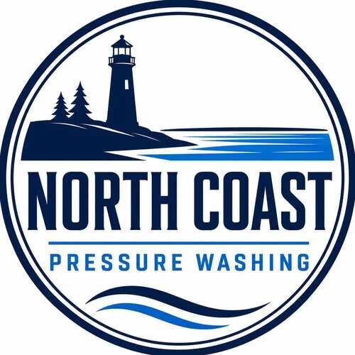 North Coast Pressure Washing lighthouse logo